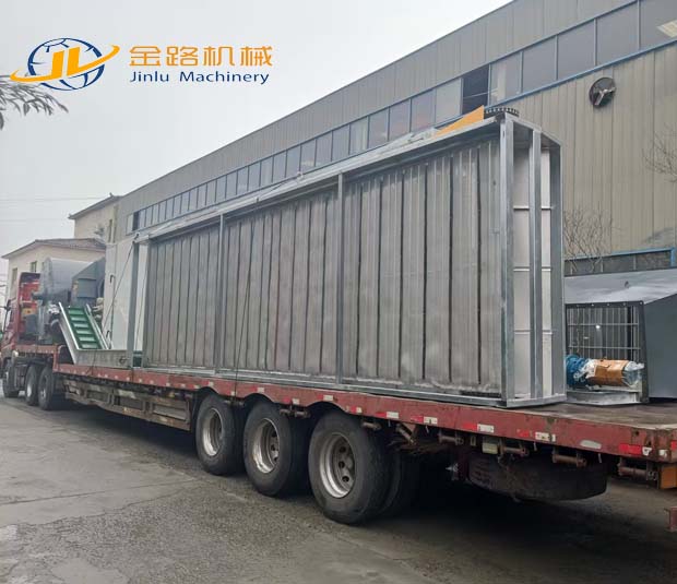 10-Meter Gas-Powered Mesh Belt Dryer Shipped