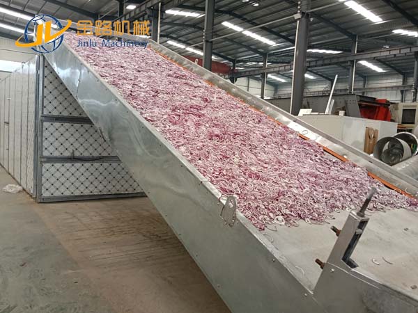 UK 8m 5-Layer Heat Pump Onion Dryer Project
